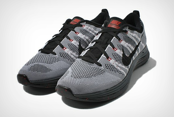 Dime Dirección Cerco Nike Flyknit Lunar1 'Black/Grey/Red' - WAVE®