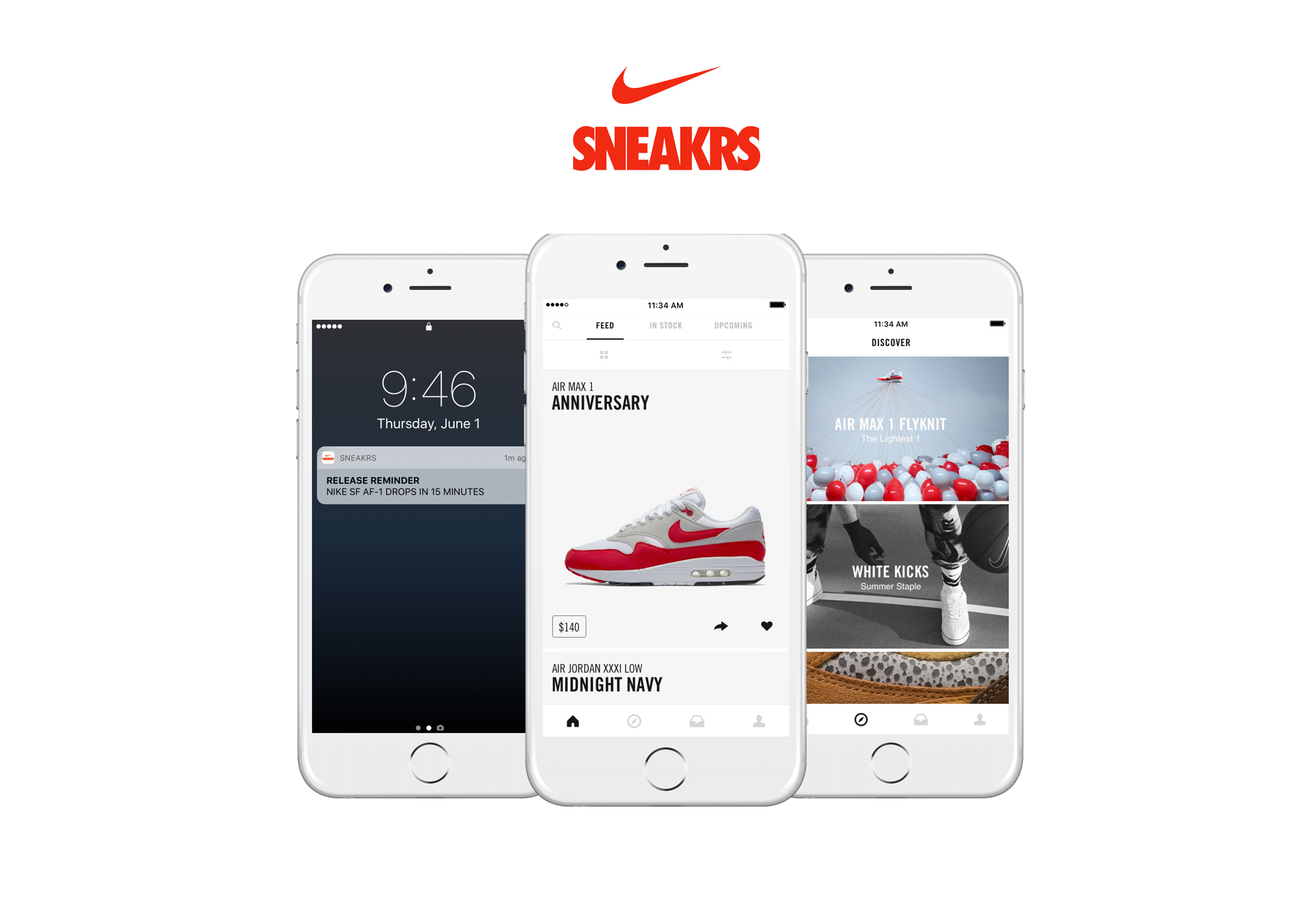 gritar Violeta Maduro L'application Nike SNEAKRS est officiellement disponible - WAVE®