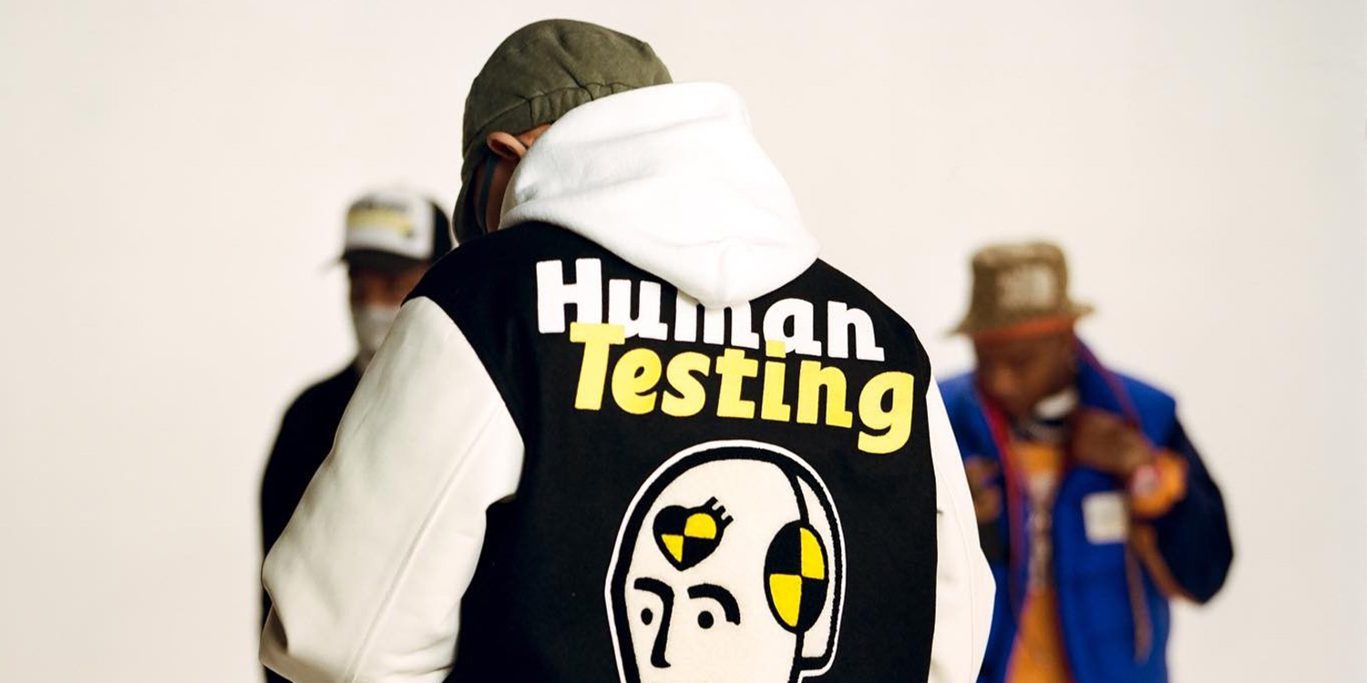 Human Testing Jacket  Nigo Asap Rocky Varsity Jacket - HJacket