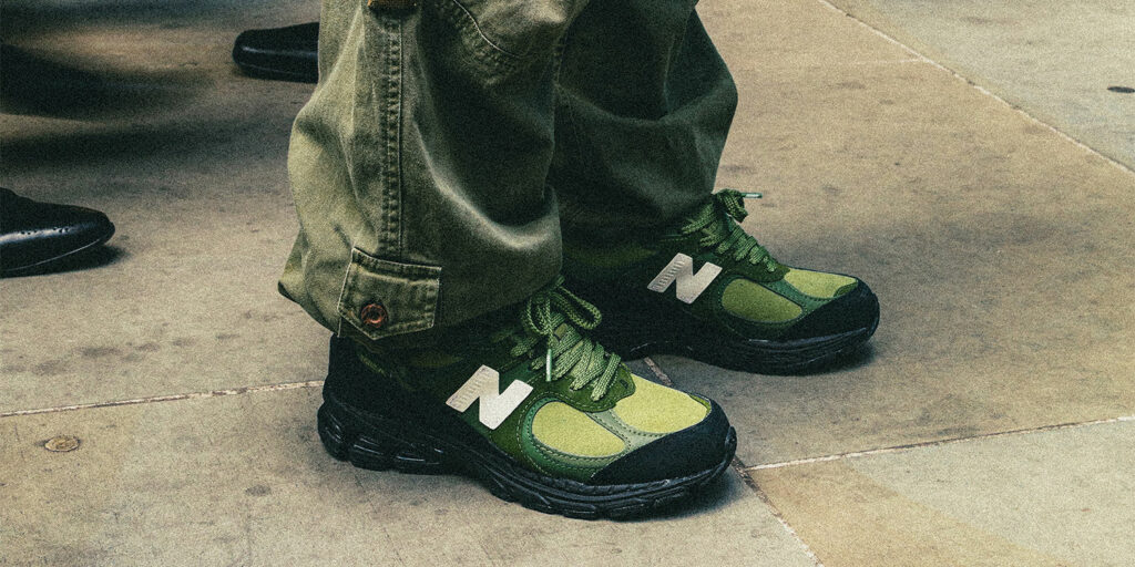 The Basement x New Balance 2002R Moss Green