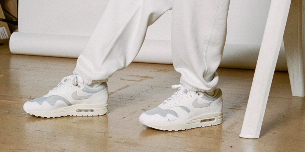 Patta x Nike Air Max 1 White/Pure Platinum-Metallic Silver