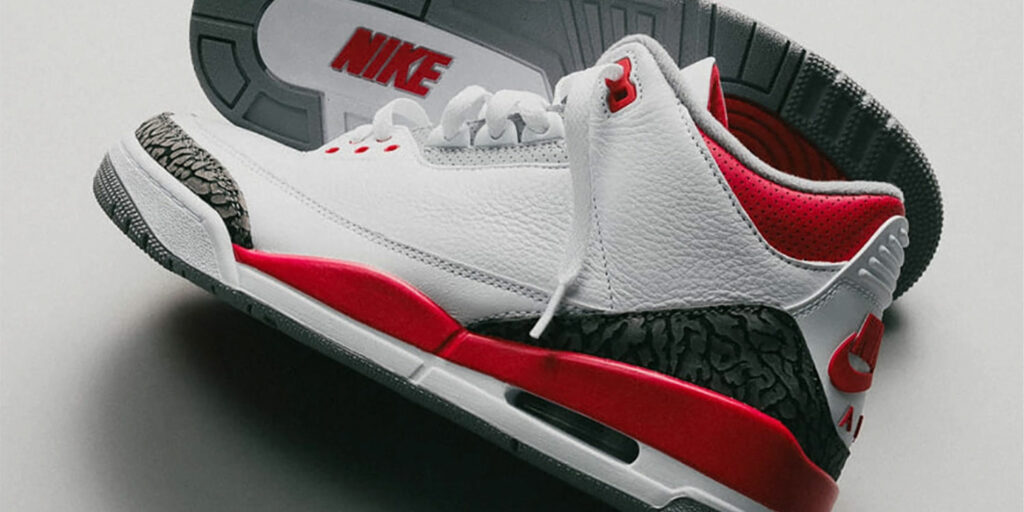 Air Jordan 3 Fire Red 2022