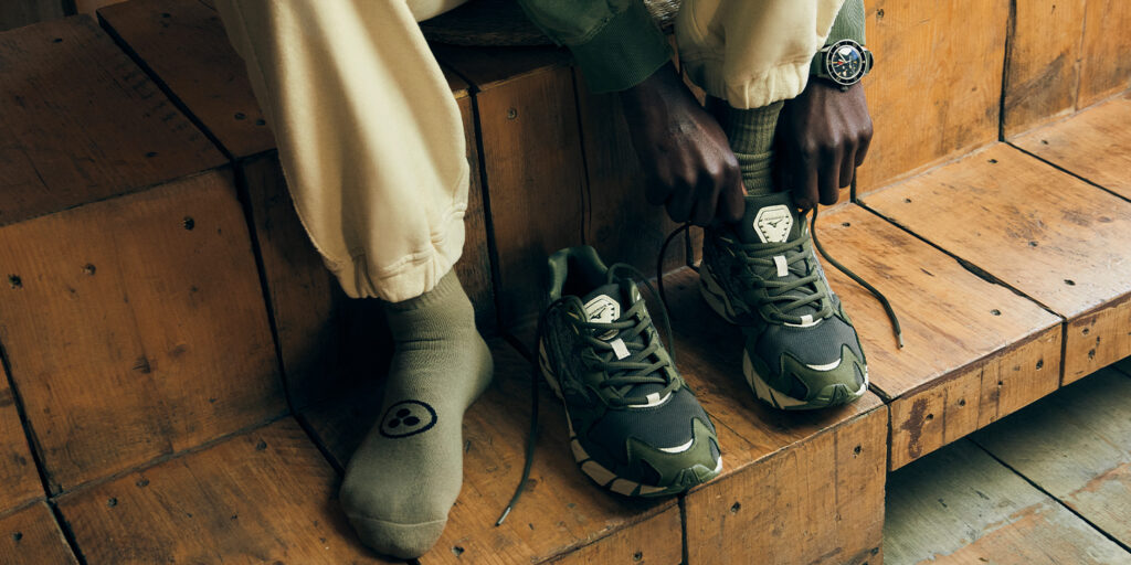 Maharishi x Mizuno Wave Rider 10