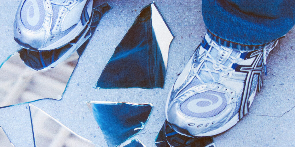 INVINCIBLE x ASICS GEL-NIMBUS 10.1 “HTTP 404”