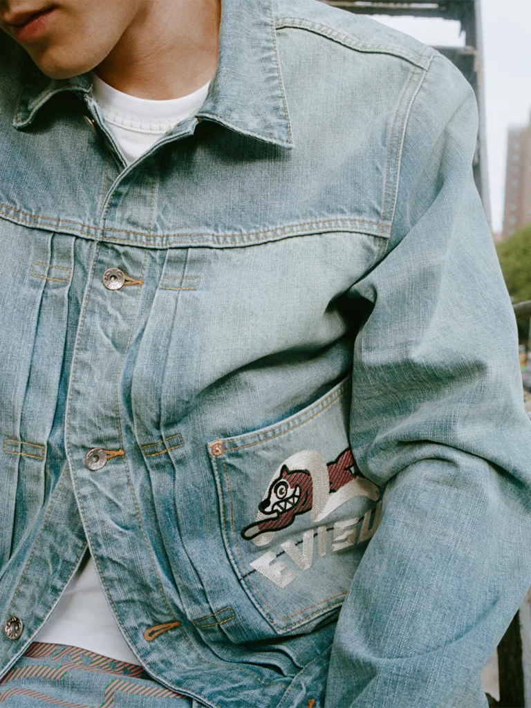 Denim japonais streetwear Cream dévoile collaboration avec Evisu