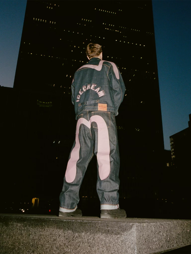 Denim japonais streetwear Cream dévoile collaboration avec Evisu
