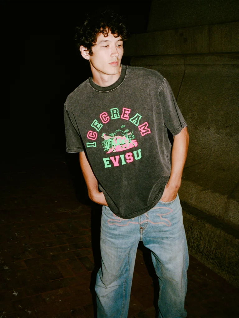 Denim japonais streetwear Cream dévoile collaboration avec Evisu