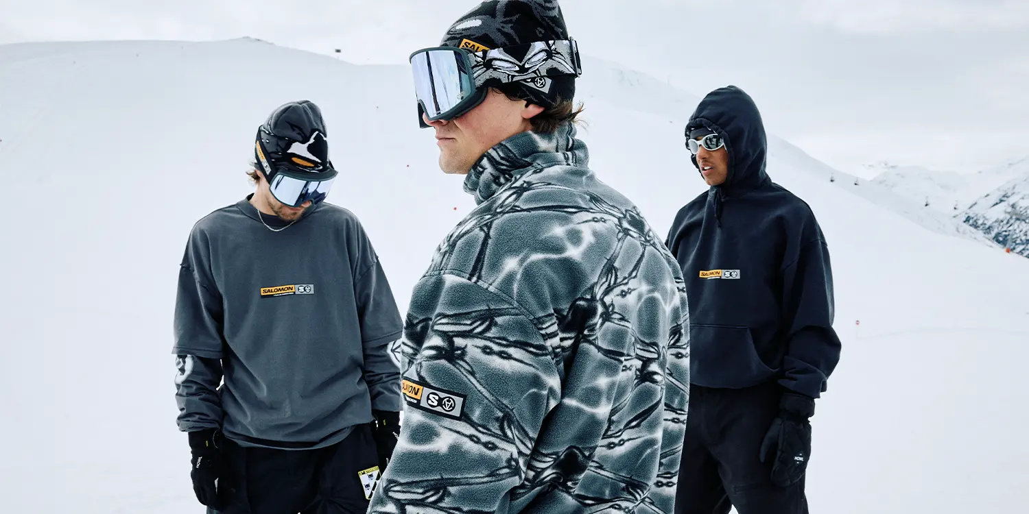 Vêtements de snowboard Salomon x Slam Jam